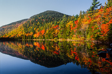 AM-LA-32         Autumn Colors At Bubble Pond, Acadia National Park, Maine