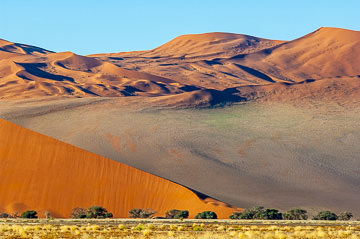 AF-LA-152         Sand Dunes, Namib Desert, Namibia, Africa